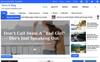News Blog theme preview