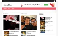 News Blogs theme preview