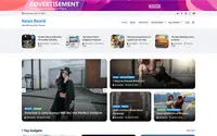 News Board theme preview