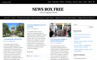 News Box Free theme preview