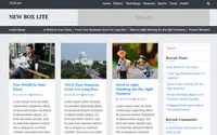 News Box Lite theme preview