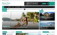 News Port theme preview