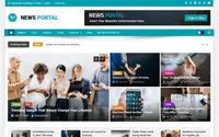 News Portal theme preview