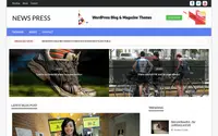 News Press theme preview