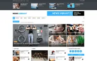 News Vibrant theme preview