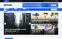 Newsair theme preview