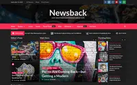 Newsback theme preview