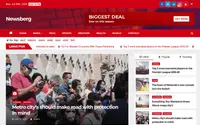 Newsberg theme preview