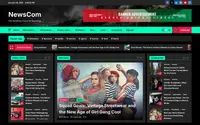 NewsCom theme preview