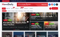 NewsDaily theme preview