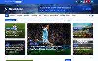 NewsGoal theme preview