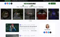 NewsHours theme preview
