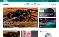 Newsier theme preview