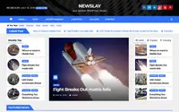 Newslay theme preview