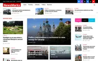 NewsMarks theme preview
