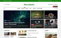 Newsmatic theme preview