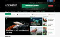 Newsment theme preview