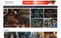 Newspaper Flash theme preview