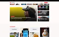 Newspaper Magazine Blog theme preview