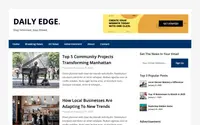 Newspaper Minimalistal theme preview