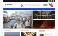 Newspaper Story theme preview