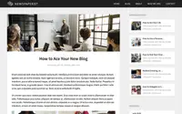 Newspaperist theme preview