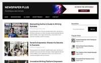 Newspaperly Plus theme preview