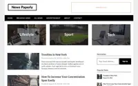 NewsPaperly theme preview