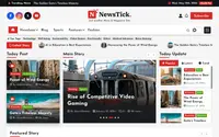 NewsTick theme preview