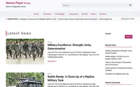 Newsx Paper Free theme preview