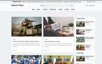 NewsX Paper theme preview