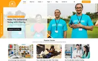 NGO Fundraiser theme preview