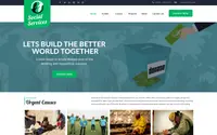 NGO Social Services theme preview