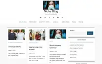 Niche Blog theme preview