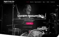 Night Club Lite theme preview