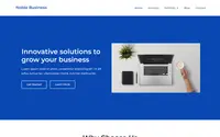 Noble Business theme preview
