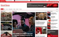 Novel News theme preview