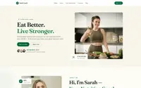 Nutri Coach theme preview