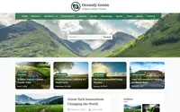 Oceanly Green theme preview