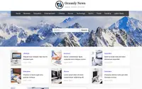 Oceanly News theme preview