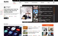 Omega Blogger theme preview