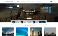Omega Travel Agents theme preview