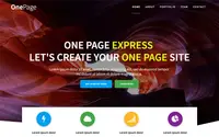One Page Express theme preview