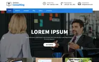 Online Consulting theme preview