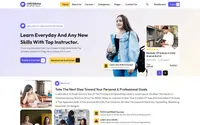 Online Education LMS theme preview