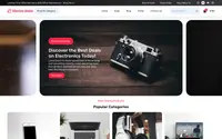 Online Electro Store theme preview