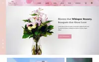 Online Flower Shop theme preview