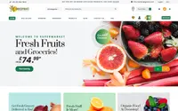 Online Grocery Mart theme preview