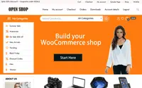 Open WooCommerce theme preview