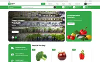 Organic Store theme preview